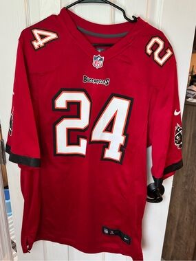 Nike Red Tampa Bay Buccaneers Darelle Revis #24 Football Jersey